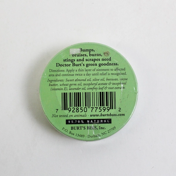 Doctor Burt's Bees Multipurpose Res-Q Ointment New Sealed