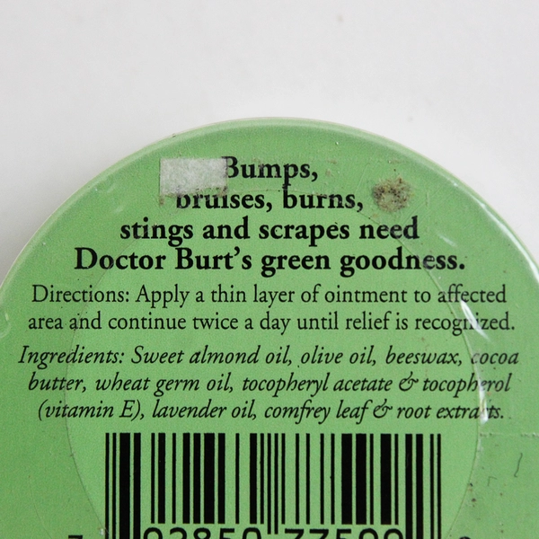 Doctor Burt's Bees Multipurpose Res-Q Ointment New Sealed