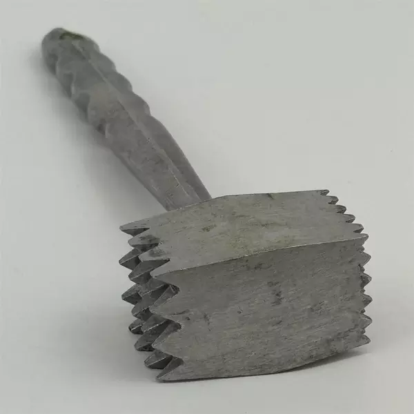 Vintage Double-Sided Aluminum Meat Tenderizer