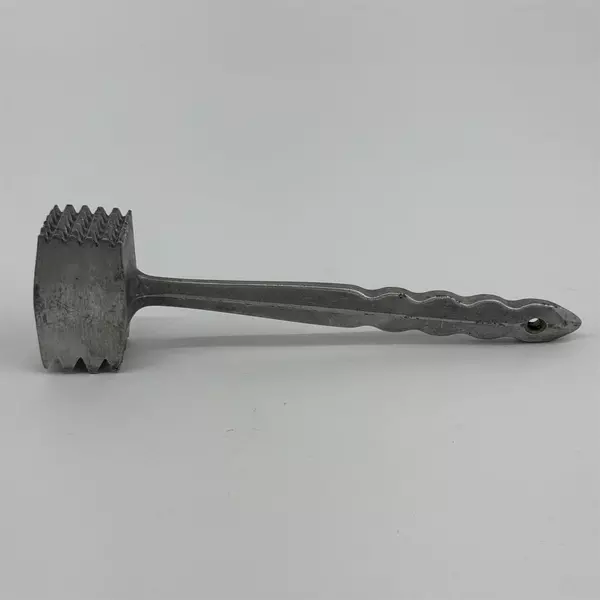 Vintage Double-Sided Aluminum Meat Tenderizer