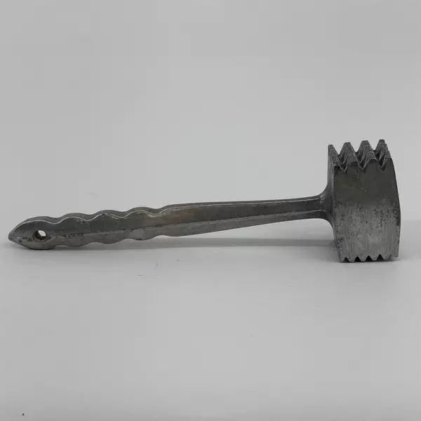 Vintage Double-Sided Aluminum Meat Tenderizer
