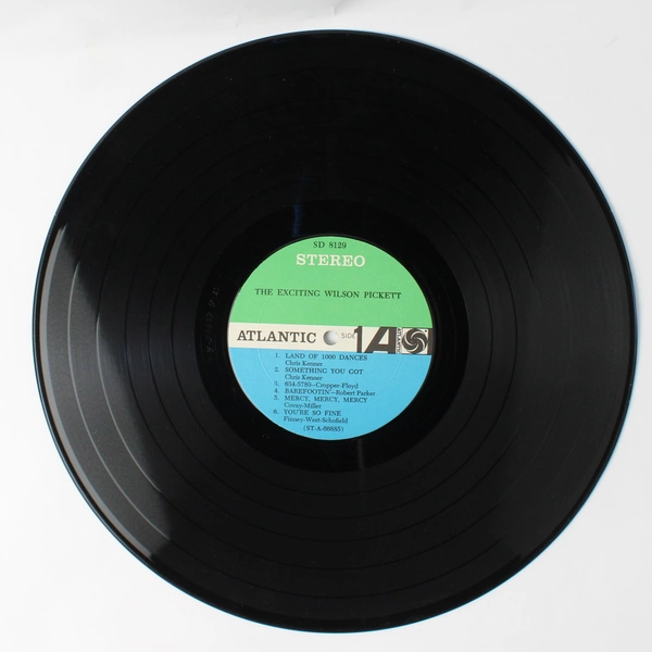 Wilson Pickett “THE EXCITING …” Vinyl Album/Atlantic 1966