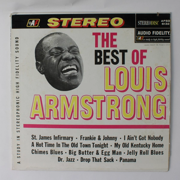 LOUIS ARMSTRONG - The Best Of ... Audio Fidelity LP Vinyl AFSD 6132, 1964