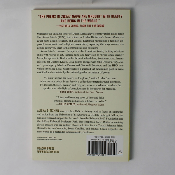 Sweet Movie Poems by Alisha Dietzman 2023 Paperback Good Condition