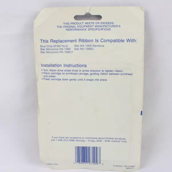 Pelikan Z274 Black Fabric Cartridge Ribbon