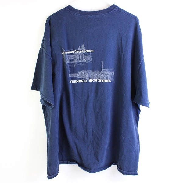 Unbranded Vernonia , WA Alumni Navy Blue Short Sleeve T-Shirt Men's Size 3XL