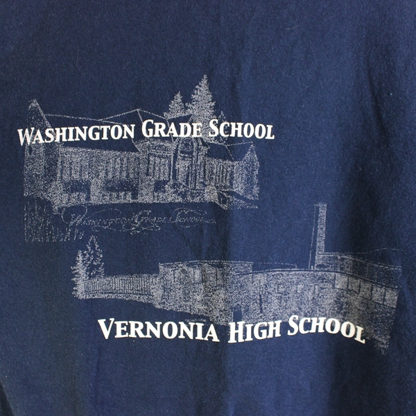 Unbranded Vernonia , WA Alumni Navy Blue Short Sleeve T-Shirt Men's Size 3XL