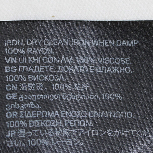 H&M Women's 8 Brown and Beige Floral Dress with Slit Sleeves