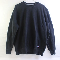 Russell Athletic Vintage Men's L Black Pullover Sweater
