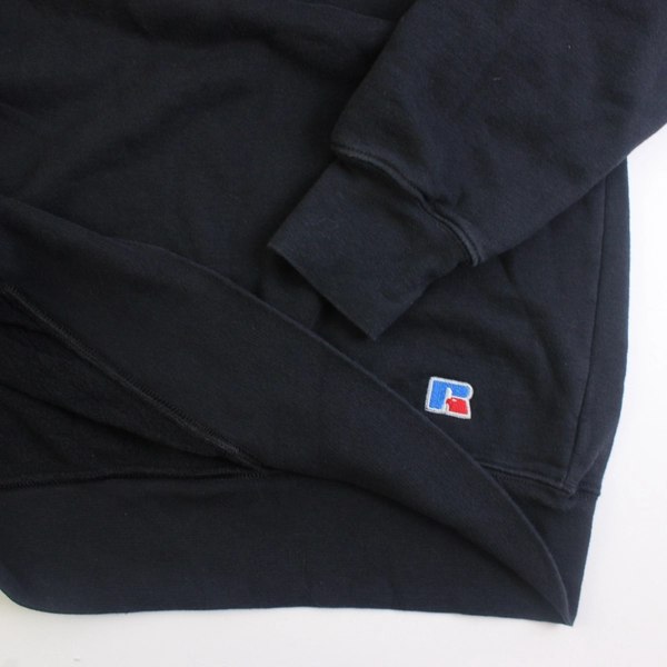 Russell Athletic Vintage Men's L Black Pullover Sweater