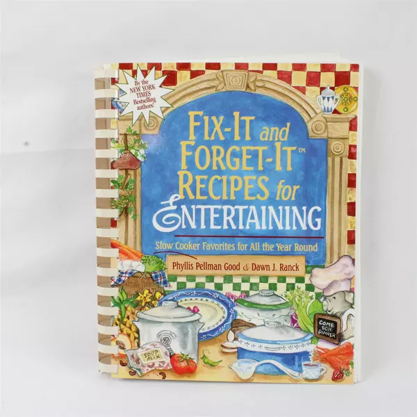 Fix-it & Forget it Recipes for Entertaining: Slow Cooker Favorites Spiral Bound
