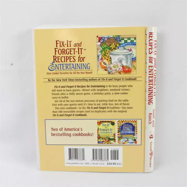 Fix-it & Forget it Recipes for Entertaining: Slow Cooker Favorites Spiral Bound