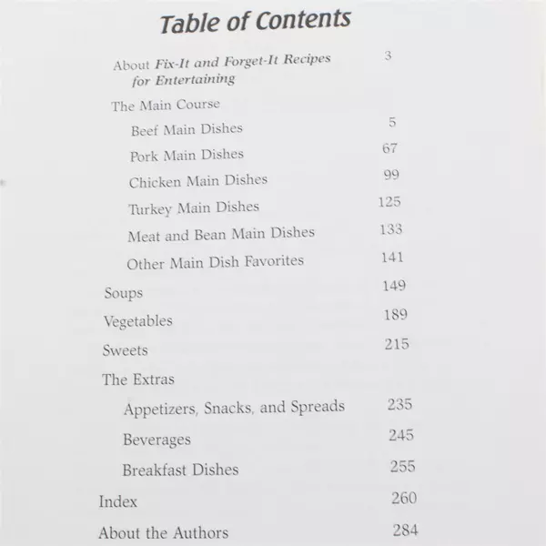 Fix-it & Forget it Recipes for Entertaining: Slow Cooker Favorites Spiral Bound