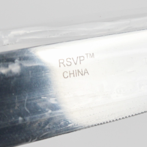 Lot Of 4 Martha Stewart Flatware MFS7 (Stainless) Dinner Knives 10" Long