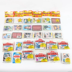 Lot of Sealed Vintage 1989 Topps Baseball Trading Card Packs 688 Cards Total