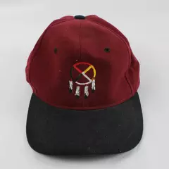 Native Pride Embroidered Baseball Cap Adjustable Hat Tribal Design