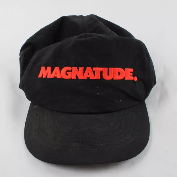 Magnatude Black Baseball Cap Adjustable Hat Unisex