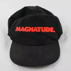 Magnatude Black Baseball Cap Adjustable Hat Unisex