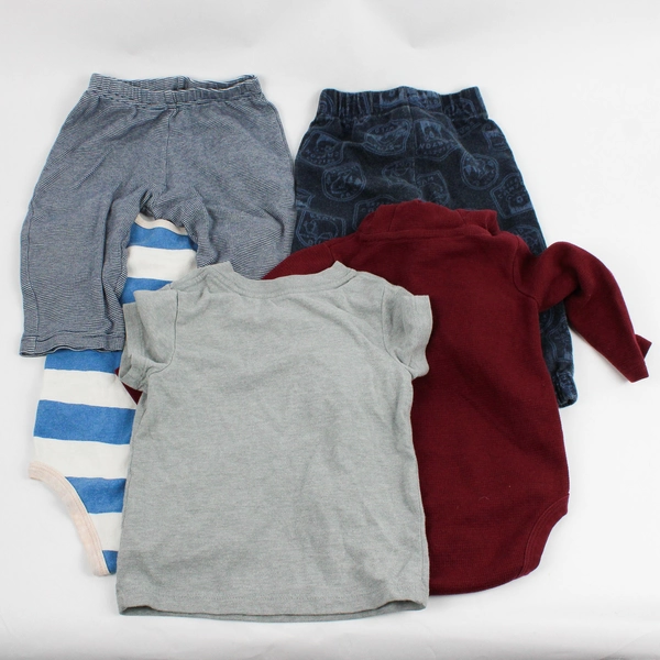 Lot of 5 Pieces 12 Month Baby Clothes Tops Pants Bundle