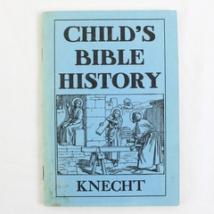 1973 Child's Bible History FJ KNECHT Traditional Roman Catholic Children’s Book