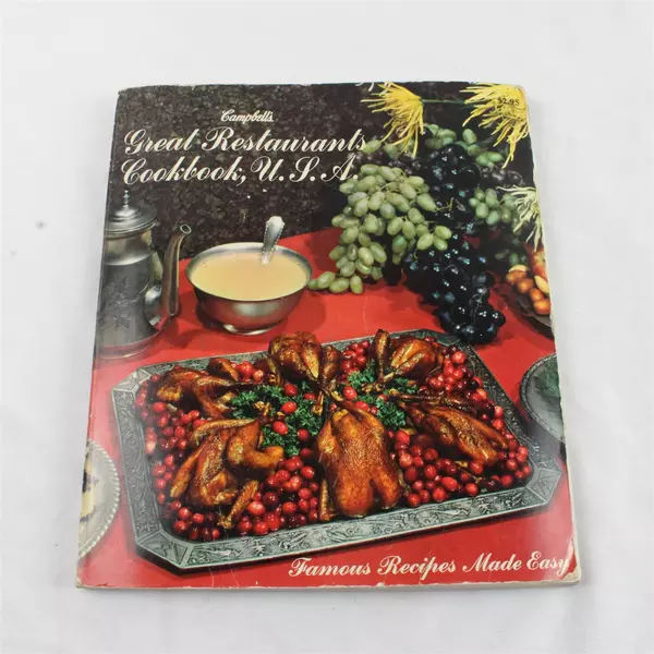Campbell's Great Restaurants Cookbook USA Famous Recipes Made Easy