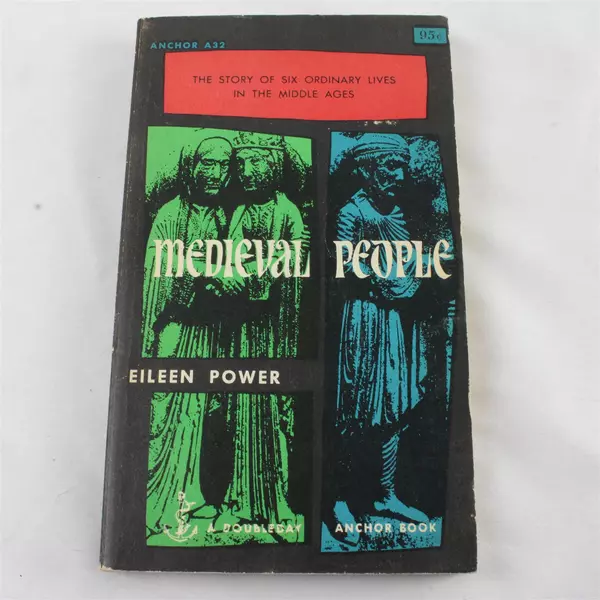 Medieval People by Eileen Power Doubleday Anchor Vintage Paperback