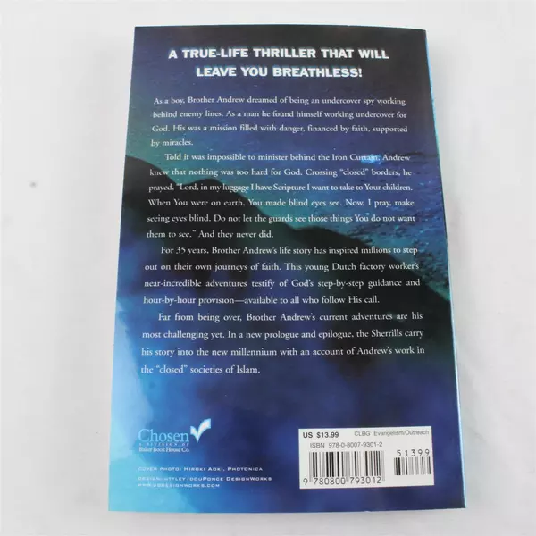 God's Smuggler by Andrew van der Bijl 35th Anniversary Edition Paperback 