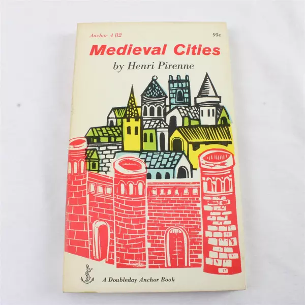 Medieval Cities by Henri Pirenne 1956 Paperback History Book 