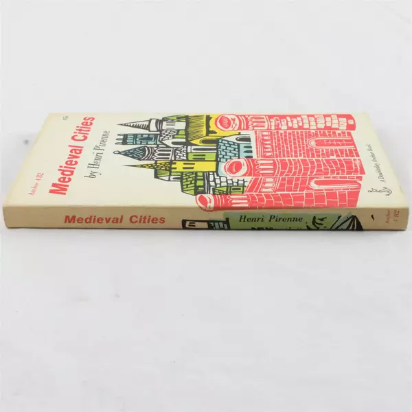 Medieval Cities by Henri Pirenne 1956 Paperback History Book 