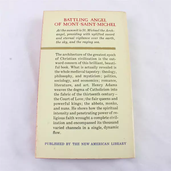 Mont-Saint-Michel and Chartres by Henry Adams 1st Edition 1961 Paperback