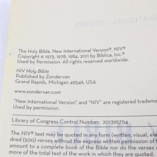 NIV Value Outreach Bible Paperback New International Version Zondervan 