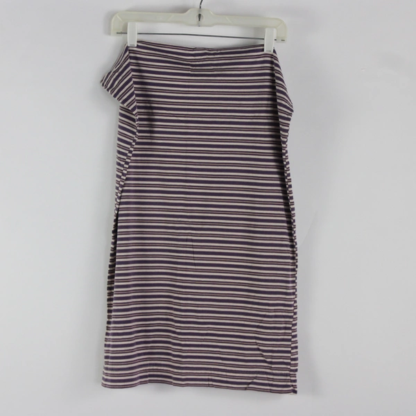 Set of 2 HD Designs Purple Blue Yellow Striped Standard Pillowcases FLAW