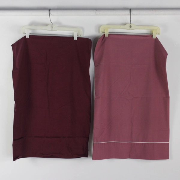 Lot of 6 Plain and Floral Standard Pillowcases DIY Fabric Upcycling