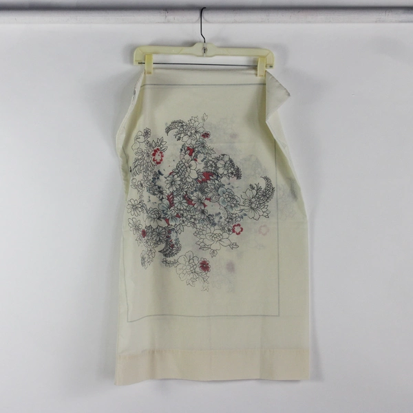 Vintage MCM Tastemaker Floral Print Standard Pillowcase 20" x 30" FLAWED