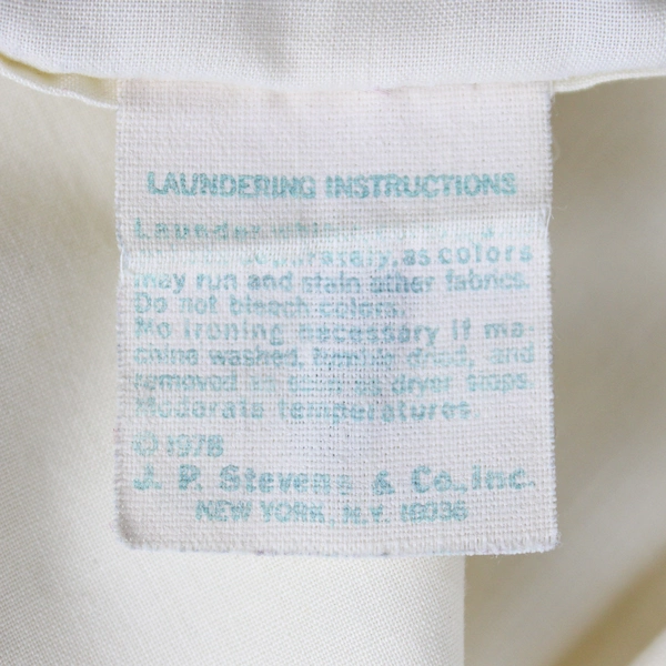 Vintage MCM Tastemaker Floral Print Standard Pillowcase 20" x 30" FLAWED