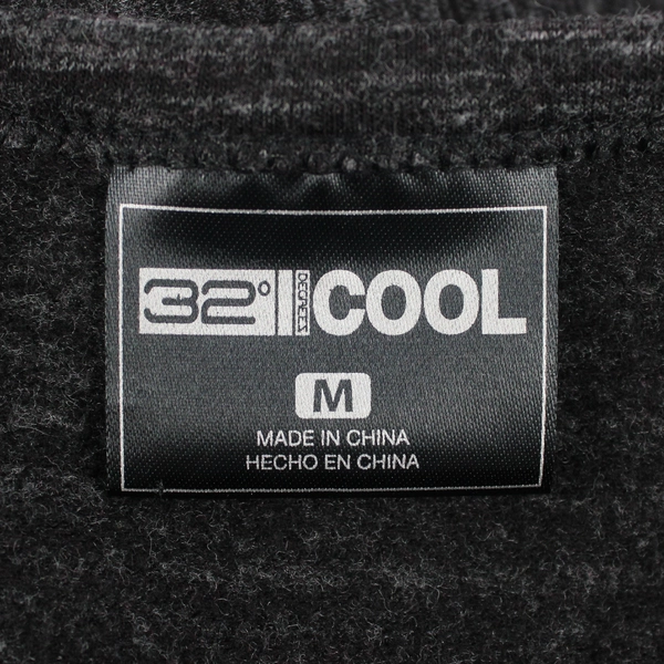 32 Degrees Cool Women's M Black Heathered Gray Short Sleeve T-Shirt Dress 