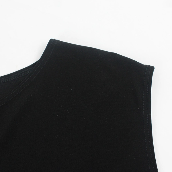 Susan Lawrence Woman 2XL Black Sleeveless Top