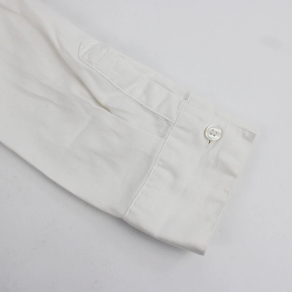 Van Heusen Studio Women's M White Long Sleeve Button-Up Shirt