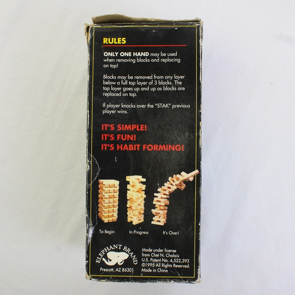 Stack Attack Classic Game Vintage Board Game