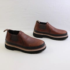 Chinook Footwear Workhorse Romeo Boot Brown Slip On Men's Size 8.5