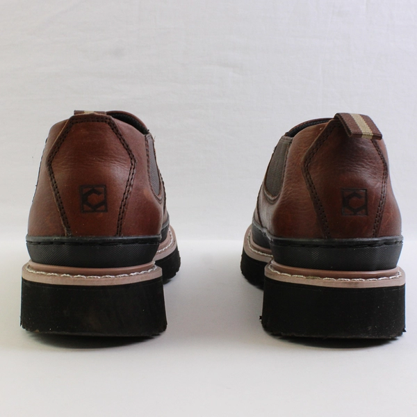 Chinook Footwear Workhorse Romeo Boot Brown Slip On Men's Size 8.5