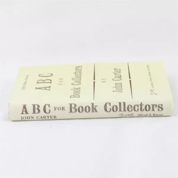 ABC for Book Collectors by John Carter 5th Revised Edition Hardcover 1987