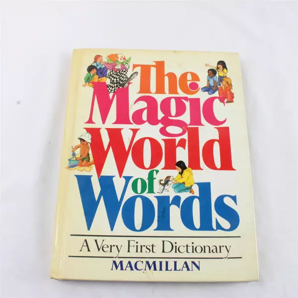 The Magic World of Words 1977 First Dictionary Hardcover Vintage