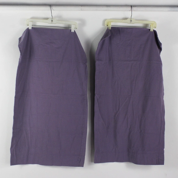 Lot of 4 Various Mixed Purple Colors 100% Cotton King Pillowcases