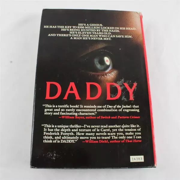 Daddy Novel by Loup Durand 1988 First American Edition Hardcover 
