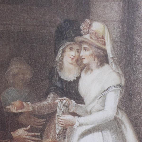 Francis Wheatley Cries of London Sweet China Oranges Vintage Engraving Reprint