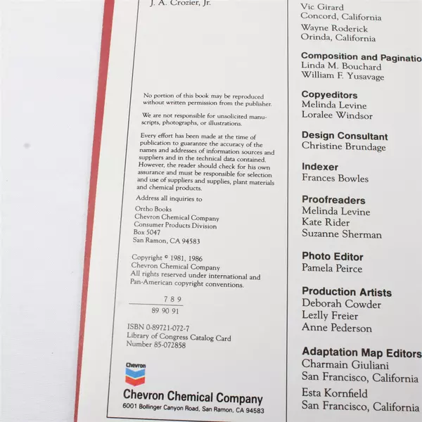 All About Bulbs by Robert L. Lacopi Ortho Books Staff 1986 Gardening Guide Book