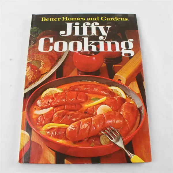 Better Homes and Gardens Jiffy Cooking 1973 Hardcover Cookbook Vintage 