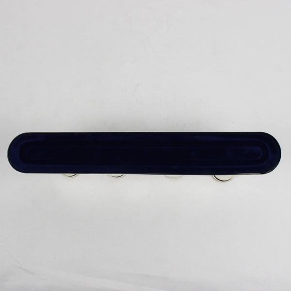 Godinger Noel Spell Out Silver Plate Taper Candle Holders 13" FLAWED