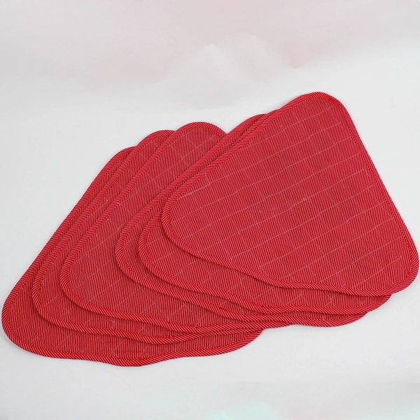 Lot of 6 VTG 1979 Unieboek Christmas Gnome Placemats FLAWED